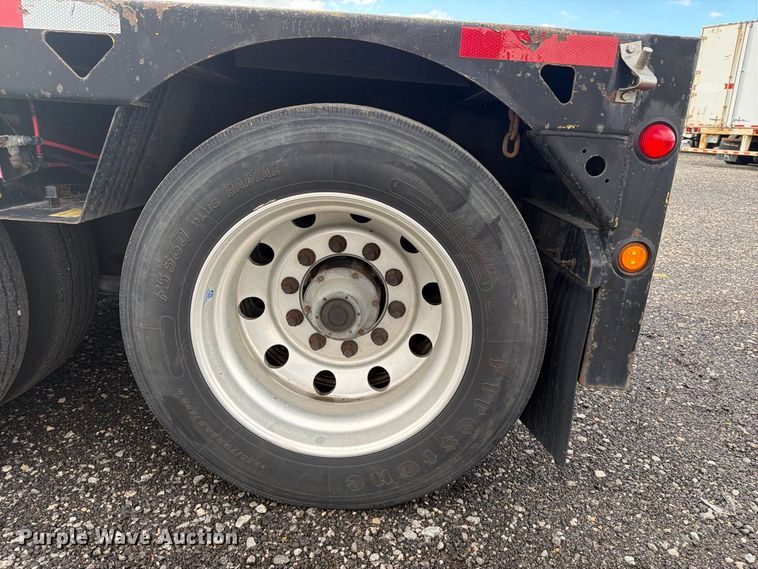 image for item FI0438 2012 BWS lowboy equipment trailer