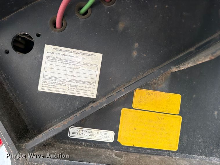 image for item FI0438 2012 BWS lowboy equipment trailer