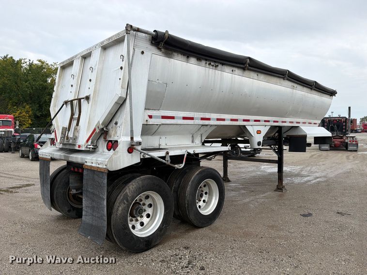 image for item FJ2024 2001 Everlite end dump trailer