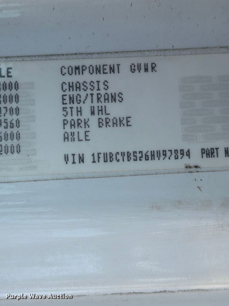 image for item FK4181 2006 Freightliner Business Class M2 semi truck