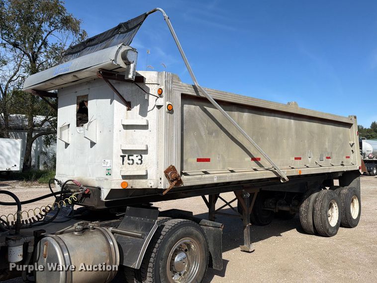 image for item FK4182 1974 Axle Equipment end dump trailer