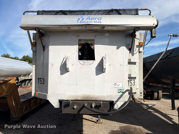 image for item FK4182 1974 Axle Equipment end dump trailer