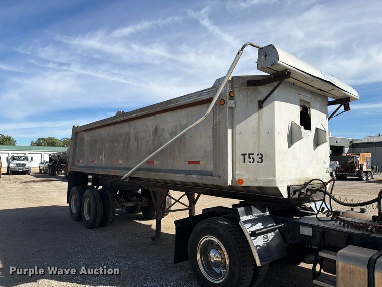image for item FK4182 1974 Axle Equipment end dump trailer