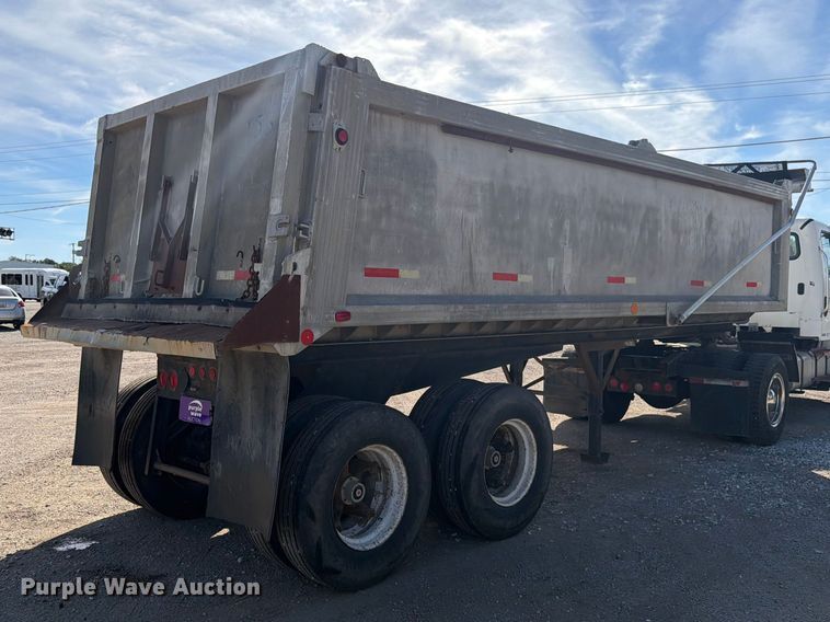 image for item FK4182 1974 Axle Equipment end dump trailer