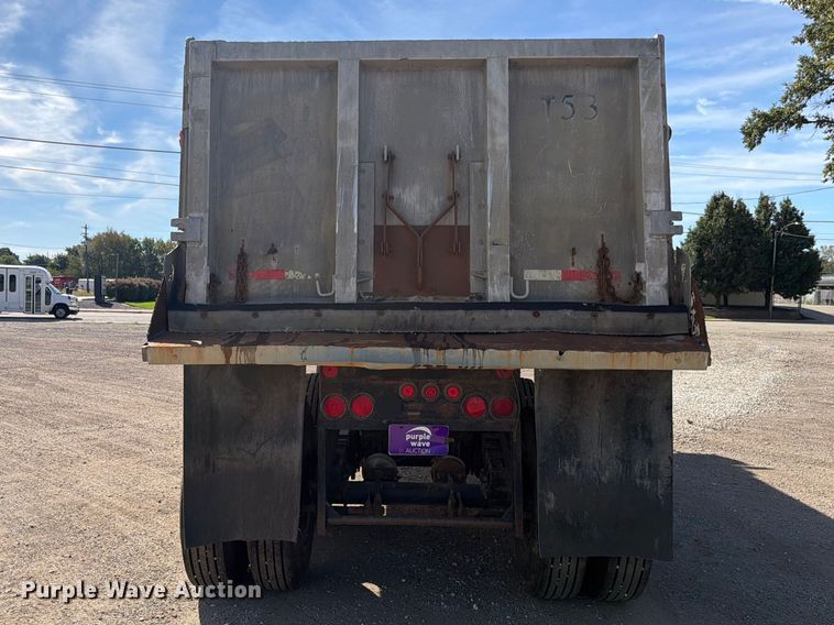 image for item FK4182 1974 Axle Equipment end dump trailer