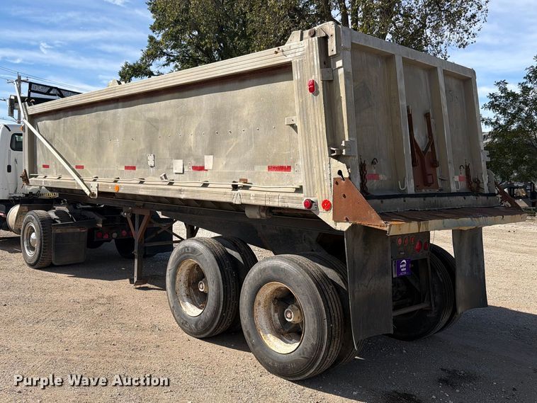 image for item FK4182 1974 Axle Equipment end dump trailer
