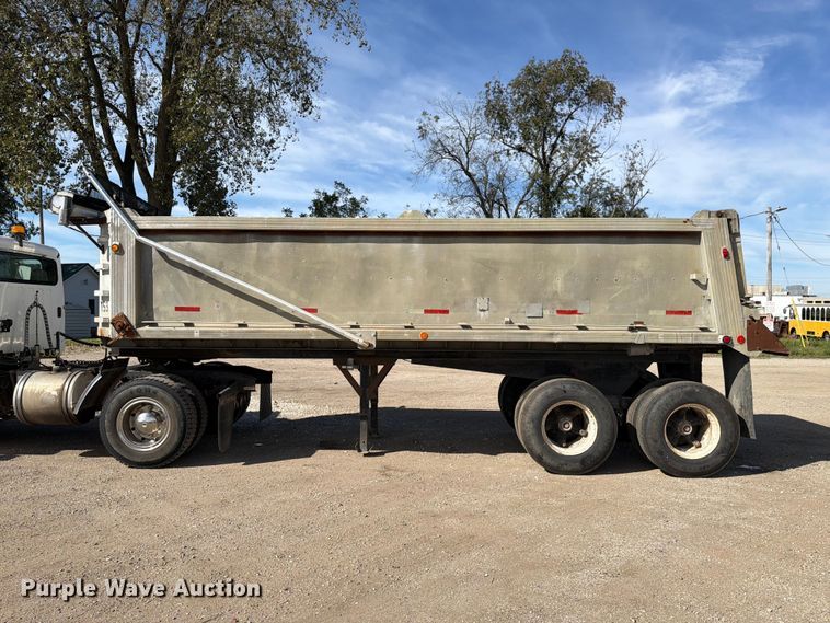 image for item FK4182 1974 Axle Equipment end dump trailer