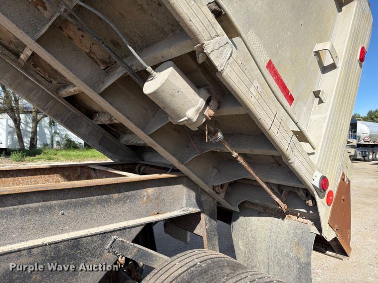 image for item FK4182 1974 Axle Equipment end dump trailer