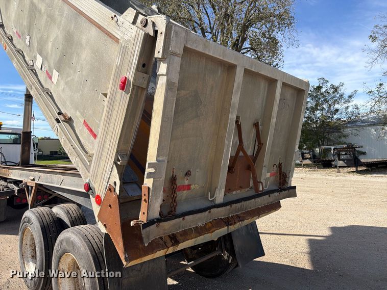 image for item FK4182 1974 Axle Equipment end dump trailer