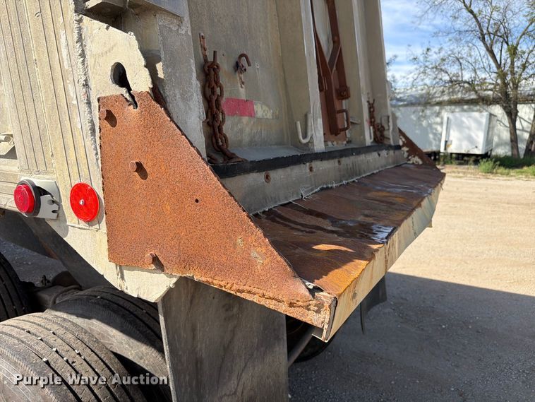image for item FK4182 1974 Axle Equipment end dump trailer