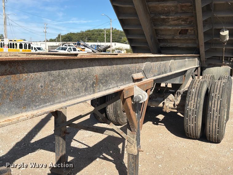 image for item FK4182 1974 Axle Equipment end dump trailer