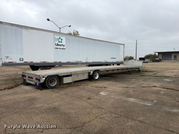 image for item FK4196 2013 East drop deck equipment trailer