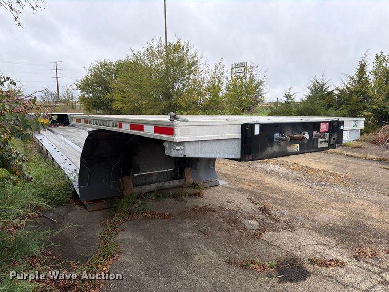 image for item FK4197 2023 Landoll 835F double drop deck equipment trailer