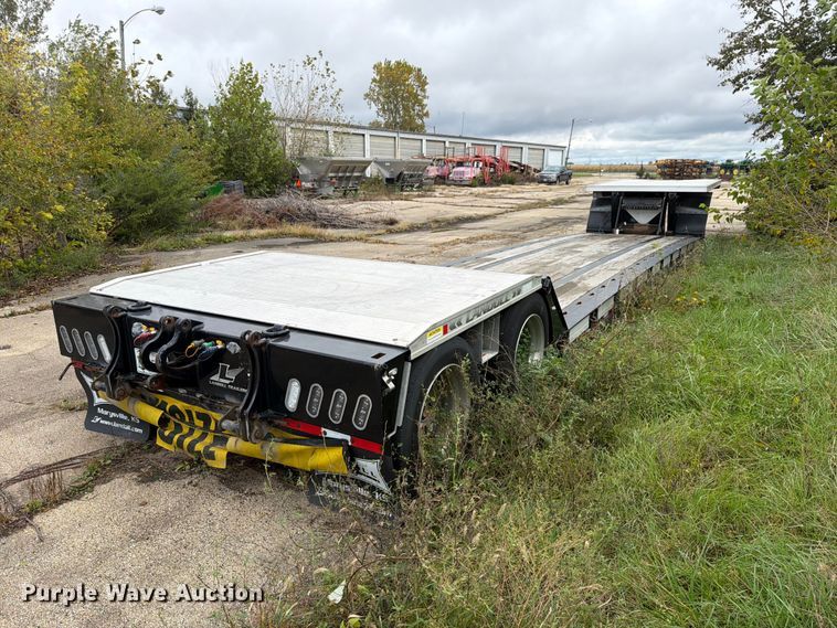 image for item FK4197 2023 Landoll 835F double drop deck equipment trailer