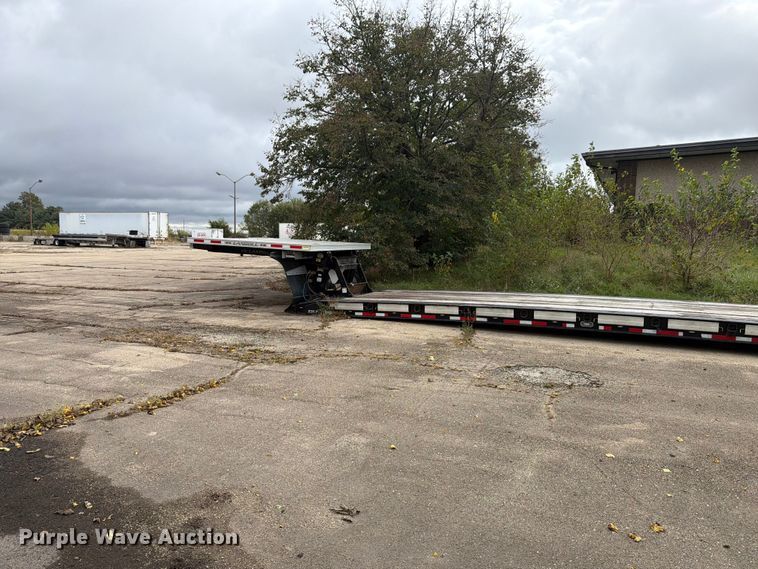 image for item FK4197 2023 Landoll 835F double drop deck equipment trailer