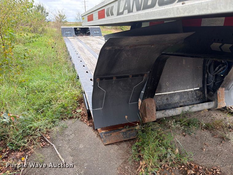 image for item FK4197 2023 Landoll 835F double drop deck equipment trailer