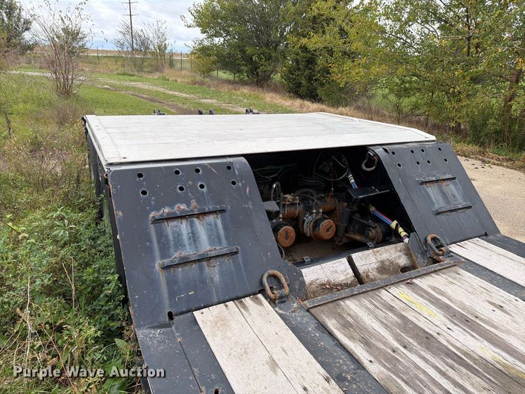 image for item FK4197 2023 Landoll 835F double drop deck equipment trailer