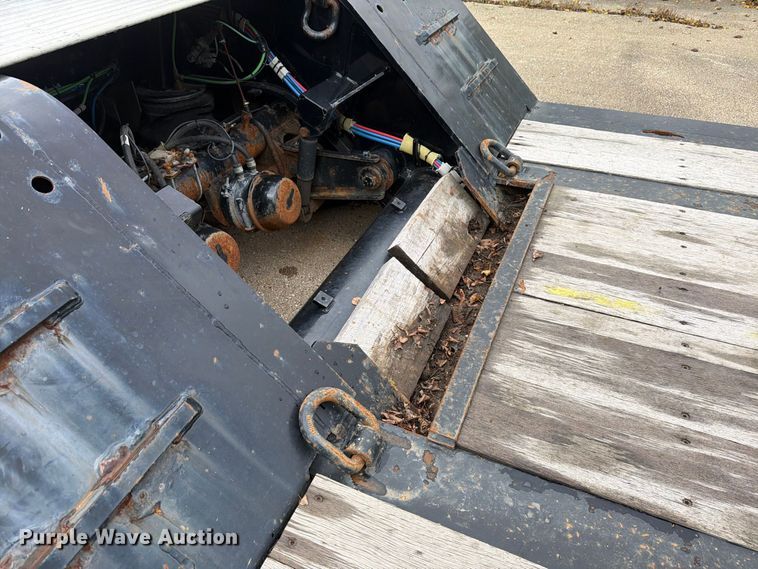 image for item FK4197 2023 Landoll 835F double drop deck equipment trailer