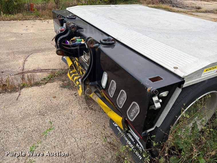 image for item FK4197 2023 Landoll 835F double drop deck equipment trailer