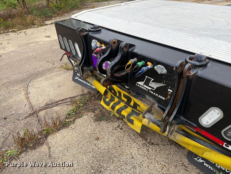 image for item FK4197 2023 Landoll 835F double drop deck equipment trailer