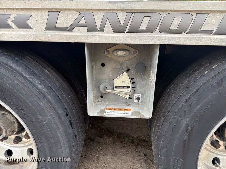 image for item FK4197 2023 Landoll 835F double drop deck equipment trailer