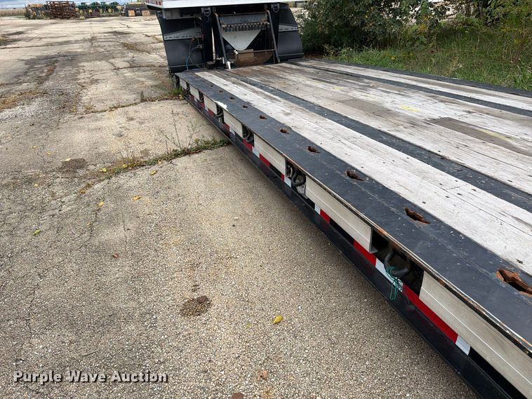 image for item FK4197 2023 Landoll 835F double drop deck equipment trailer
