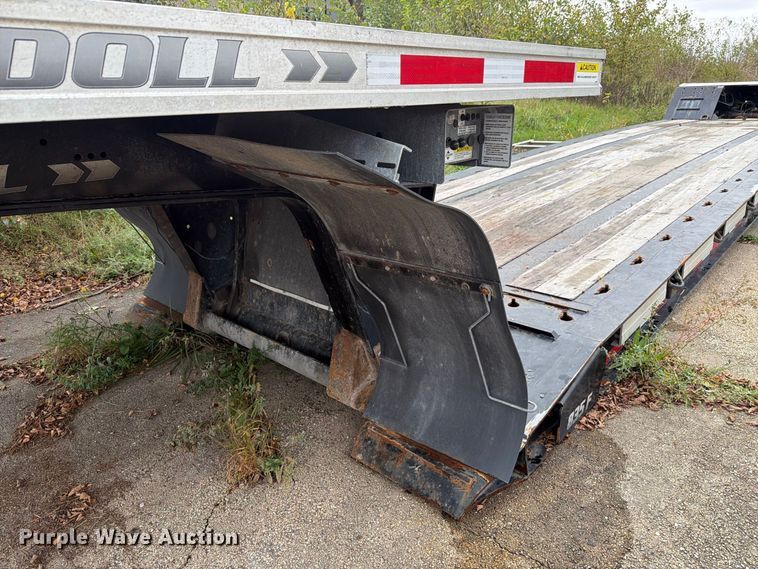 image for item FK4197 2023 Landoll 835F double drop deck equipment trailer