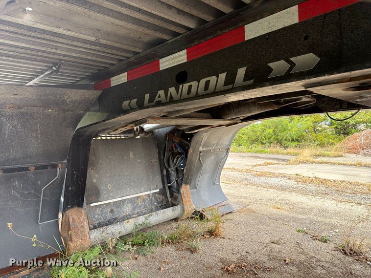 image for item FK4197 2023 Landoll 835F double drop deck equipment trailer