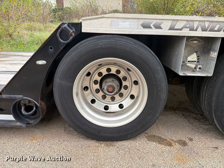 image for item FK4197 2023 Landoll 835F double drop deck equipment trailer