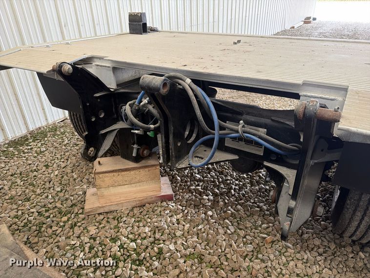 image for item FK4197 2023 Landoll 835F double drop deck equipment trailer