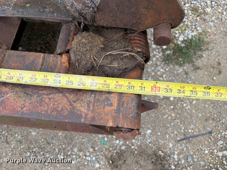 image for item FM6540 1985 Trail King TK70 drop deck equipment trailer