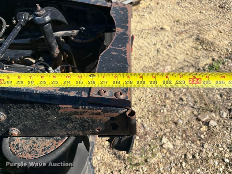 image for item FM6589 Truck frame cut off assembly