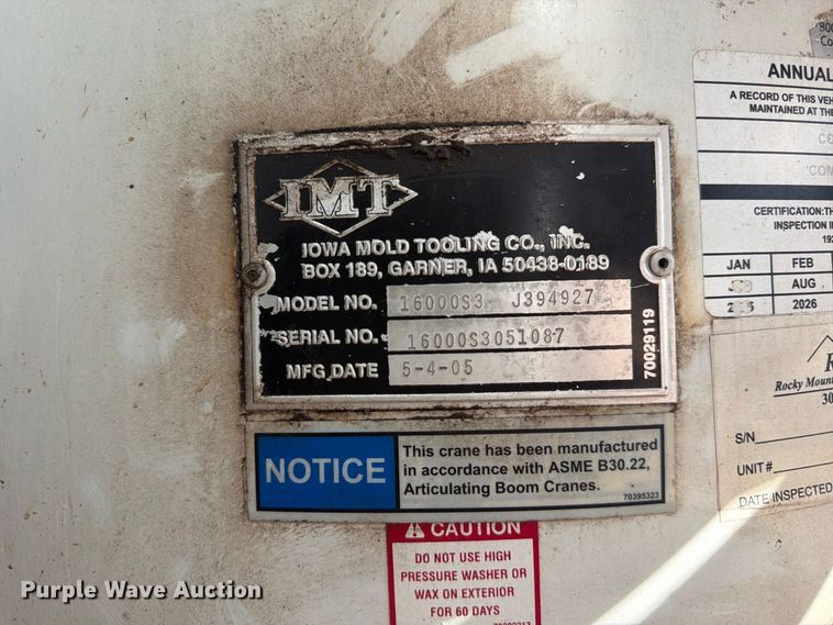 image for item FM7721 2006 Sterling Truck L9500 Series flatbed truck