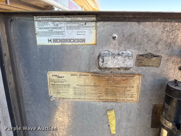 image for item FO4507 2009 Beall BAST-97-3-DC fuel trailer
