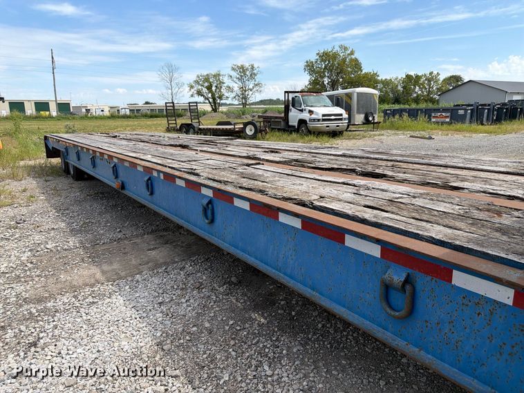 image for item FP3029 1997 Trail King drop deck trailer