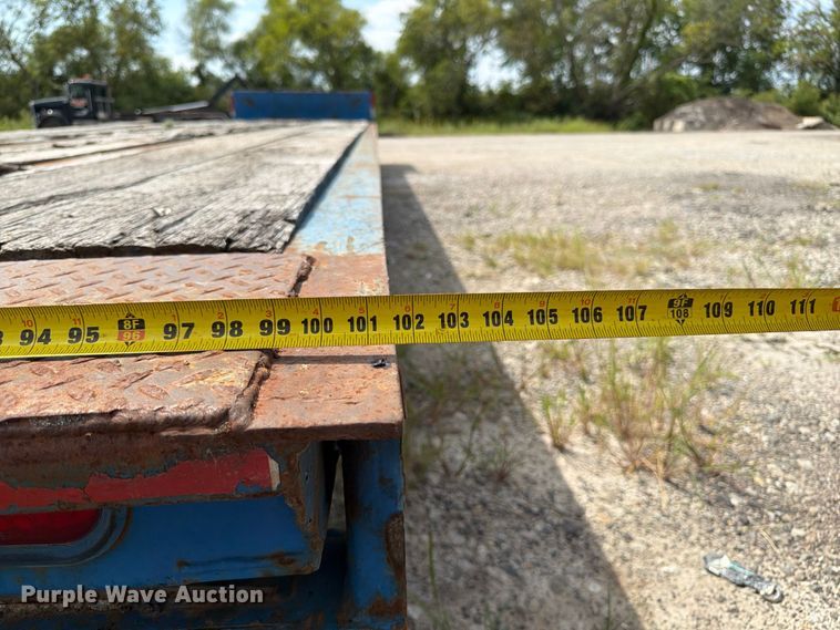 image for item FP3029 1997 Trail King drop deck trailer