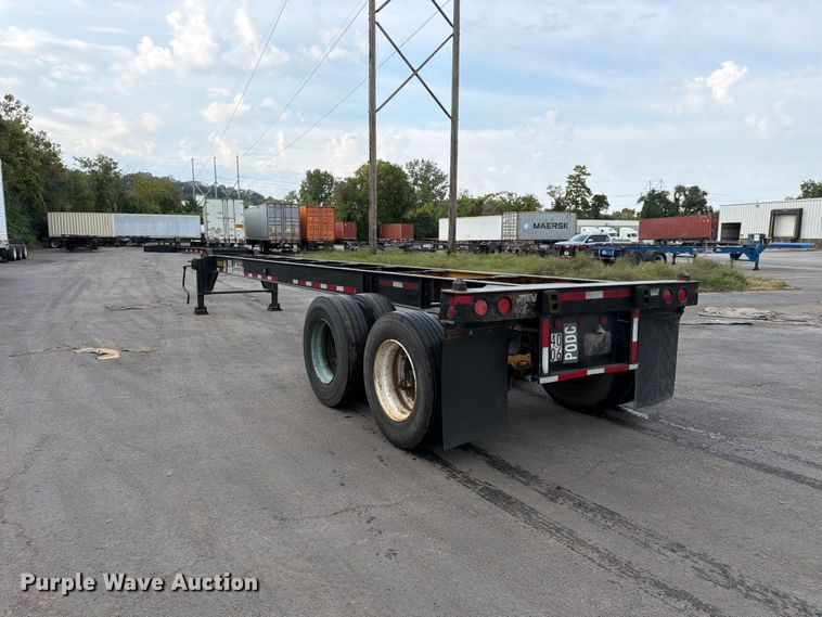 image for item FP4065 1987 Hyundai container trailer