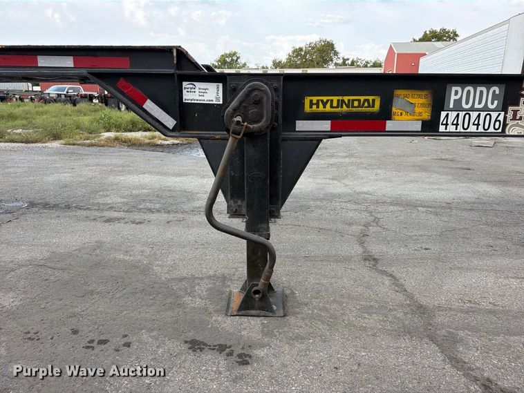 image for item FP4065 1987 Hyundai container trailer
