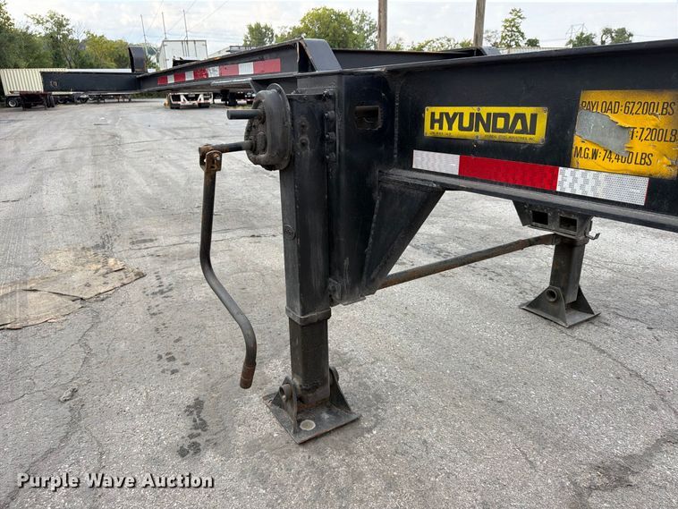 image for item FP4065 1987 Hyundai container trailer
