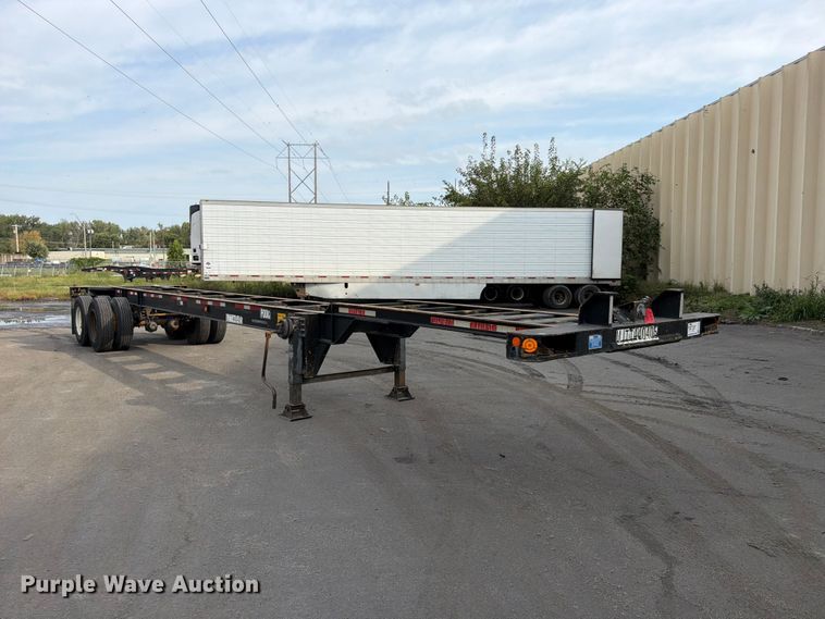 image for item FP4066 1987 Hyundai CGN40006 container trailer