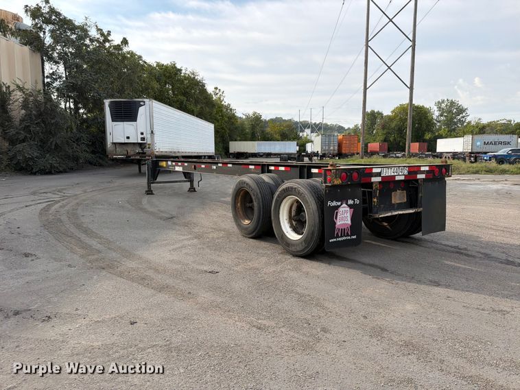 image for item FP4066 1987 Hyundai CGN40006 container trailer