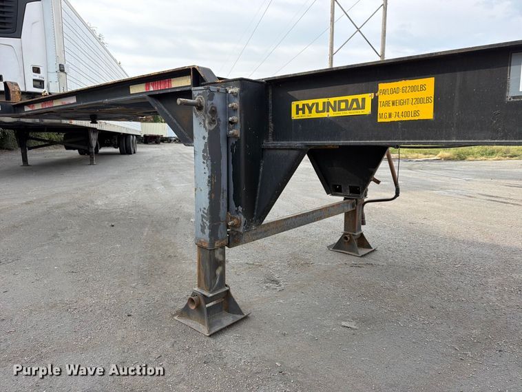 image for item FP4066 1987 Hyundai CGN40006 container trailer