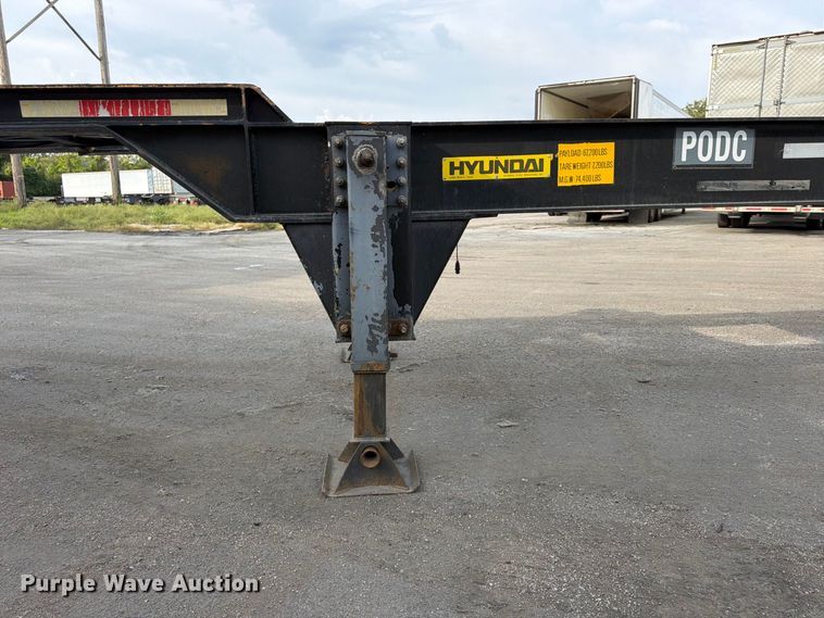 image for item FP4066 1987 Hyundai CGN40006 container trailer