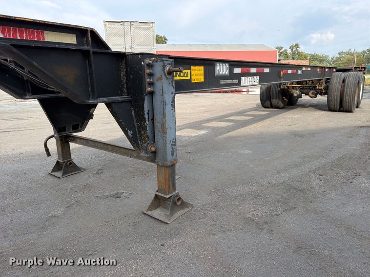 image for item FP4066 1987 Hyundai CGN40006 container trailer