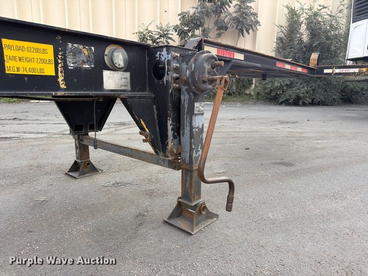 image for item FP4066 1987 Hyundai CGN40006 container trailer
