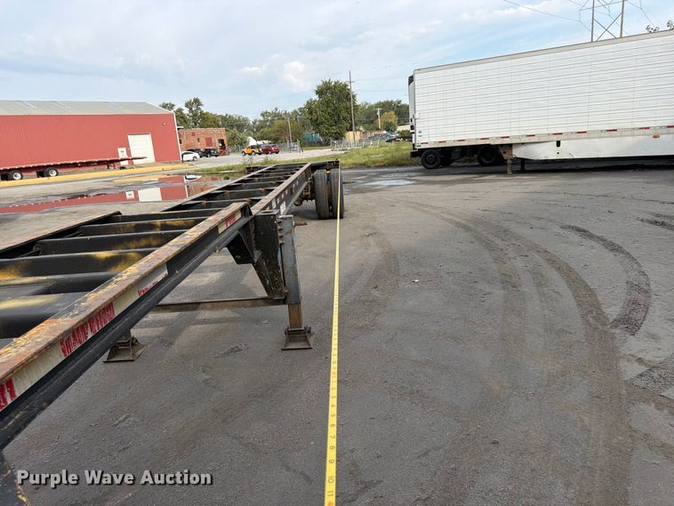 image for item FP4066 1987 Hyundai CGN40006 container trailer