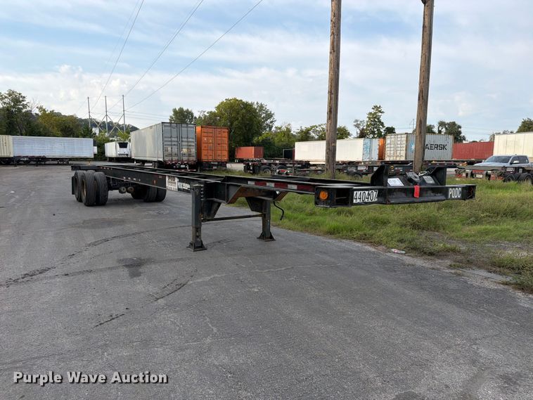 image for item FP4067 1990 Hercules-Ajax container trailer
