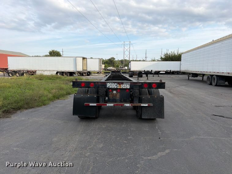 image for item FP4067 1990 Hercules-Ajax container trailer
