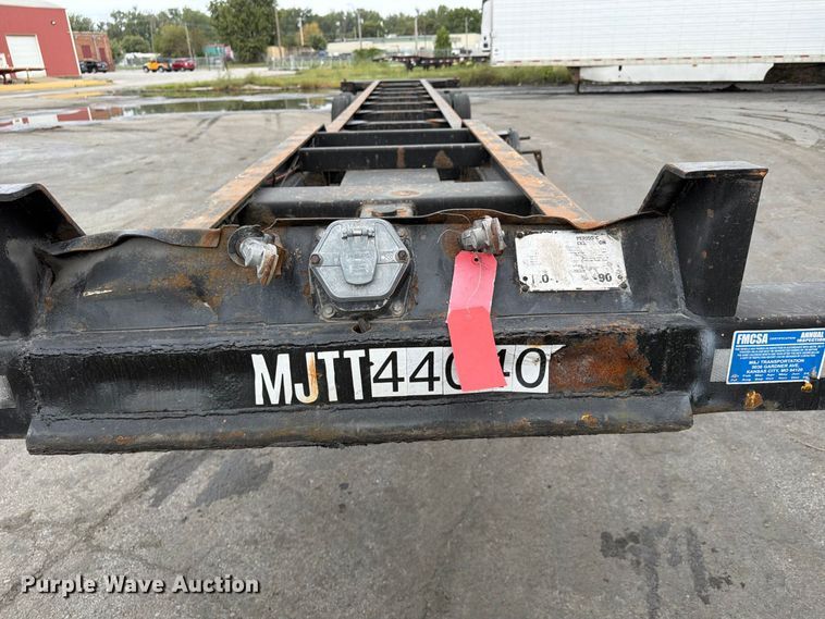 image for item FP4071 1990 Hercules-Ajax container trailer