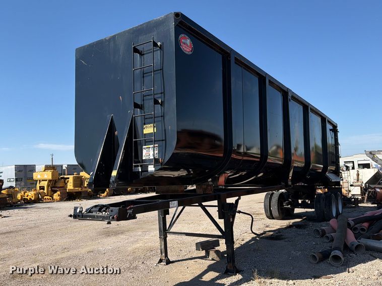 image for item FP4080 2023 Construction Trailer Specialists EHRD 40 end dump trailer